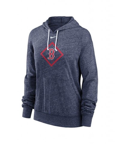 Women's Navy Boston Red Sox Diamond Icon Gym Vintage-Like Pullover Hoodie Navy $43.34 Sweatshirts