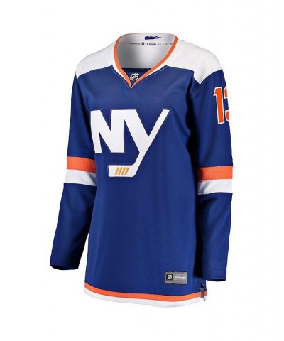 Women's Mathew Barzal Blue New York Islanders Alternate Breakaway Jersey Blue $69.30 Jersey