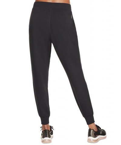 Women's SKECHLUXE™ Restful Crewneck & Drawstring Jogger Pants Bold Black $13.50 Pants