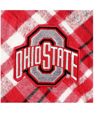 Women's Scarlet Ohio State Buckeyes Plus Size Mainstay Long Sleeve Button-Up Shirt Scarlet $33.00 Tops