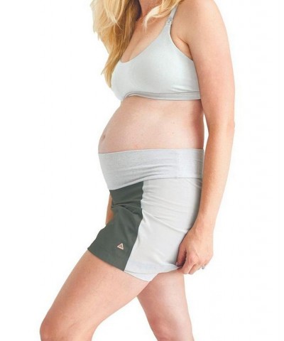 Birdie Maternity Skort Green $44.88 Skirts