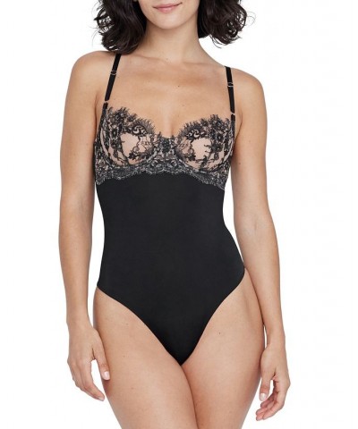 Women's Entice Teddy Thong Bodysuit 393143 Multi $24.47 Lingerie