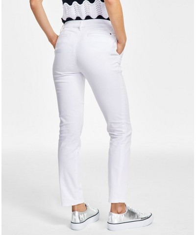 Women's Rope Roll-Tab Shirt & Hampton Chinos Bright White $26.09 Tops