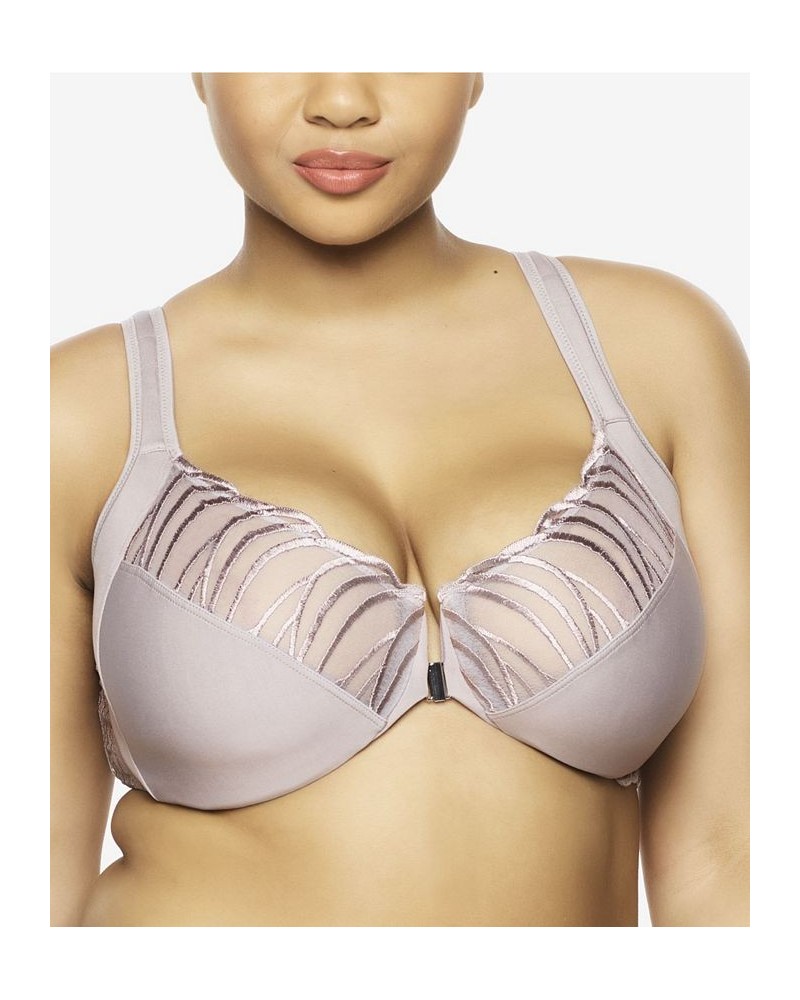 Paramour Women's Angie Minimizer Bra Gray $15.70 Bras