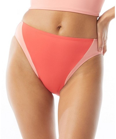 Sunblock High-Leg Bikini Bottoms Watermelon $30.96 Swimsuits