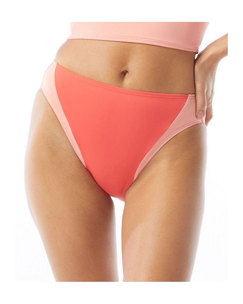 Sunblock High-Leg Bikini Bottoms Watermelon $30.96 Swimsuits