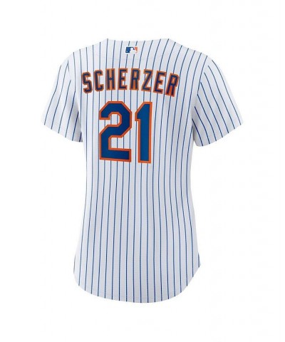 Women's Max Scherzer White New York Mets Home Replica Player Jersey White $60.90 Jersey