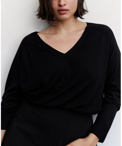 Women's Fine-Knit Sweater Black $27.49 Sweaters