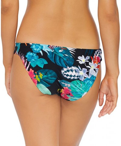 Juniors' Triple Side Strappy Bikini Bottoms Sunny Isles Multi $23.92 Swimsuits