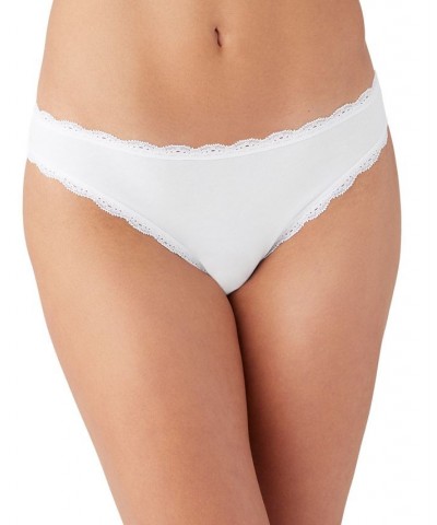 Women's Inspired Eyelet Bikini Underwear 973219 White $10.67 Panty