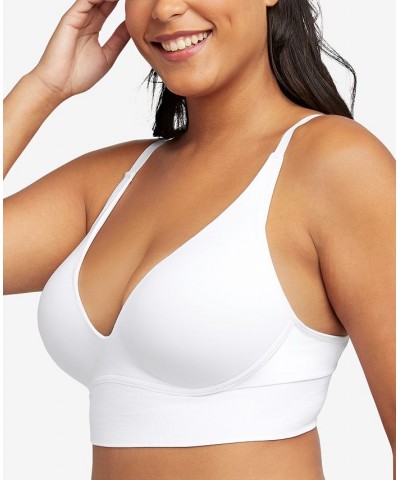 Pure Comfort Natural Lift Wireless Longline Bra DM2316 White $11.34 Bras