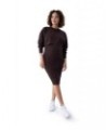 Women's Maternity Two Piece Dress Set Brown $40.70 Accessories