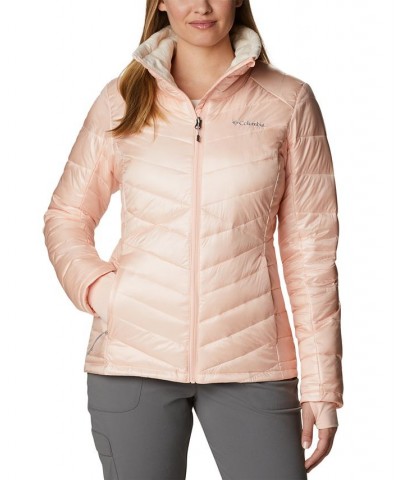 Women's Joy Peak Water Resistant Puffer Jacket Peach Blossom $32.20 Jackets