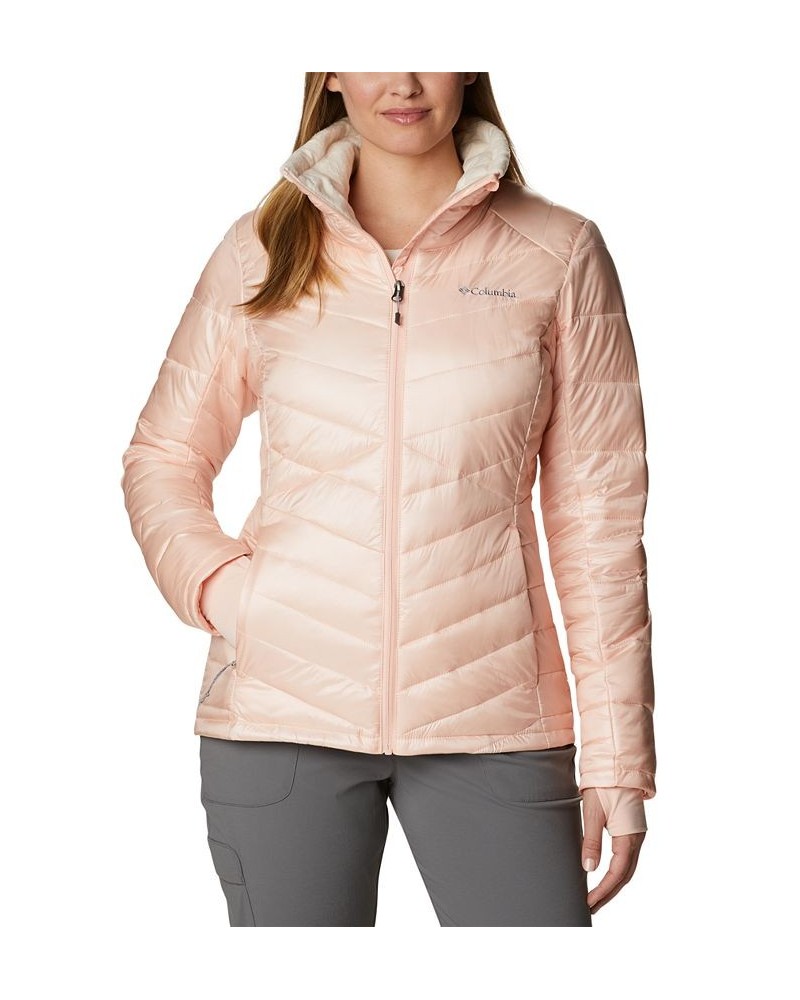 Women's Joy Peak Water Resistant Puffer Jacket Peach Blossom $32.20 Jackets