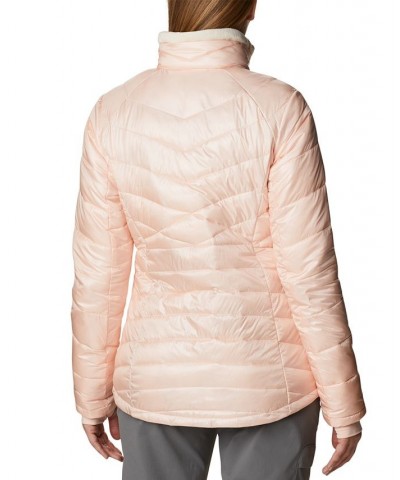 Women's Joy Peak Water Resistant Puffer Jacket Peach Blossom $32.20 Jackets