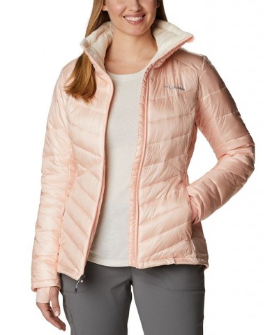 Women's Joy Peak Water Resistant Puffer Jacket Peach Blossom $32.20 Jackets