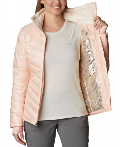 Women's Joy Peak Water Resistant Puffer Jacket Peach Blossom $32.20 Jackets