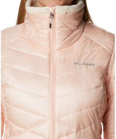 Women's Joy Peak Water Resistant Puffer Jacket Peach Blossom $32.20 Jackets