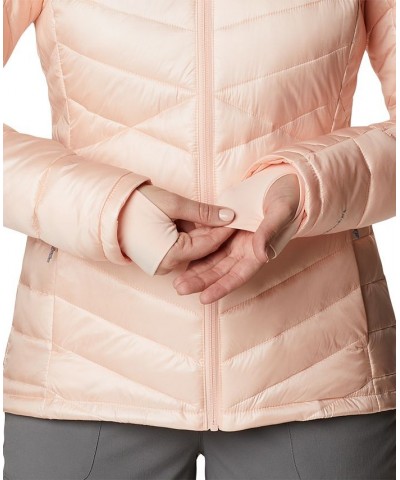 Women's Joy Peak Water Resistant Puffer Jacket Peach Blossom $32.20 Jackets