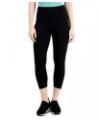 Women's High-Rise Capri Leggings Black $11.19 Pants