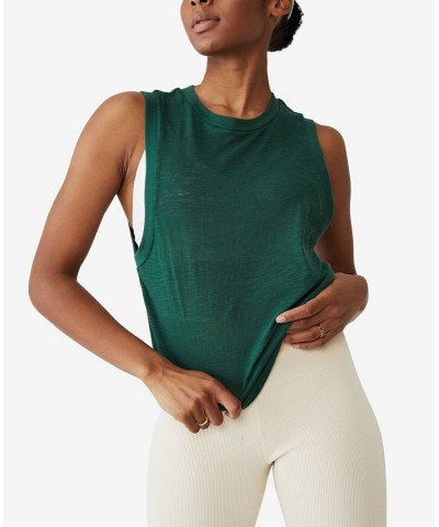 Women's The Tank Top Green $13.20 Tops