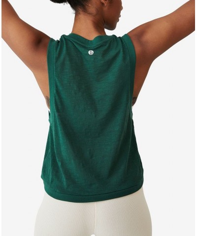 Women's The Tank Top Green $13.20 Tops