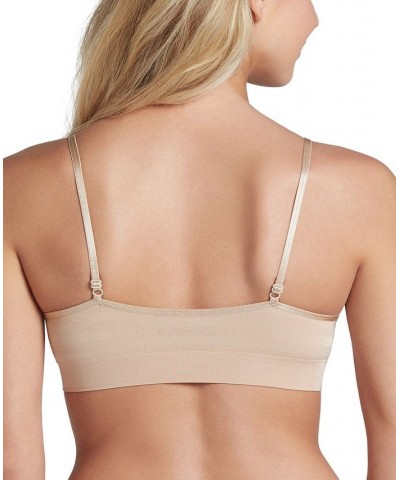 Matte and Shine Removable-Cup Bralette 1312 Nude Plum $16.08 Bras