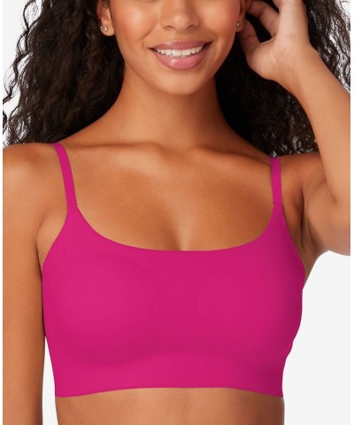 Pure Comfort Pullover Wireless Bralette DM7676 Pink $13.50 Bras