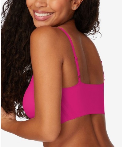 Pure Comfort Pullover Wireless Bralette DM7676 Pink $13.50 Bras