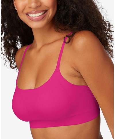 Pure Comfort Pullover Wireless Bralette DM7676 Pink $13.50 Bras