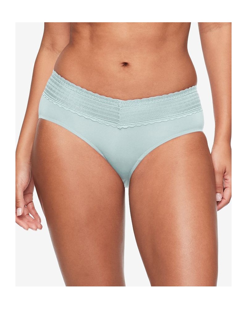 Warners No Pinching No Problems Dig-Free Comfort Waist with Lace Microfiber Hipster 5609J Toasted Almond (Nude 4) $9.74 Panty