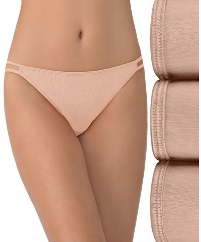 3 Pack Illumination String Bikini Panty Rbg Multi (Nude 4) $18.64 Panty