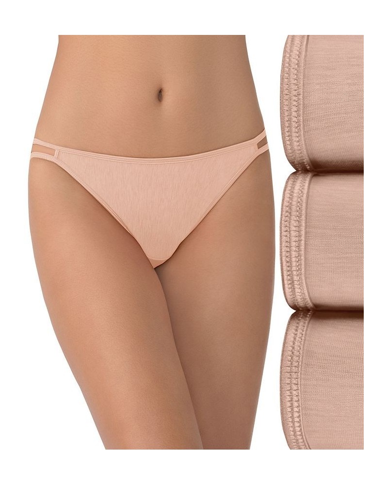 3 Pack Illumination String Bikini Panty Rbg Multi (Nude 4) $18.64 Panty