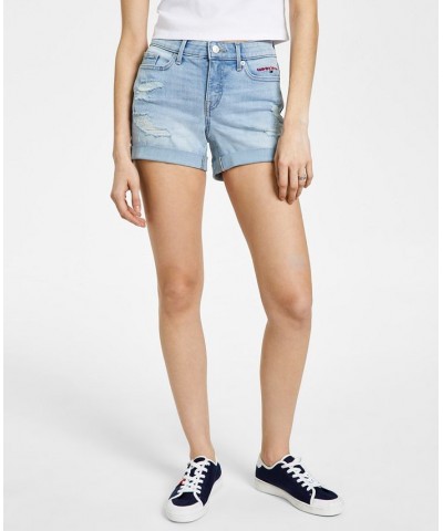 4" Curvy Embroidered Shorts Infinity $19.36 Shorts