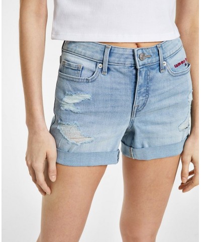 4" Curvy Embroidered Shorts Infinity $19.36 Shorts