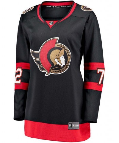 Women's Thomas Chabot Black Ottawa Senators 2020/21 Home Premier Breakaway Player Jersey Black $75.90 Jersey