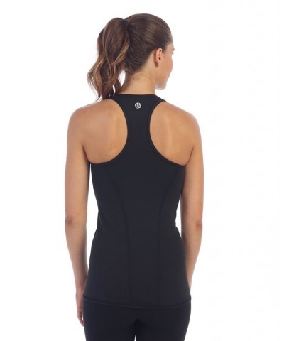 Racerback Workout Tank Black $33.62 Tops