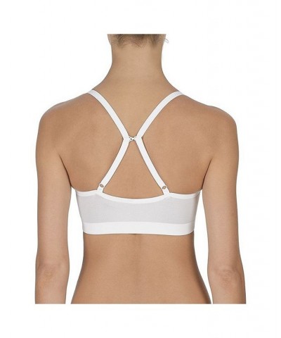 Women's Limitless Convertible Sport Bralette 755195 White $14.10 Bras