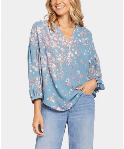 Women's Paulina Peasant Blouse Multi $40.59 Tops