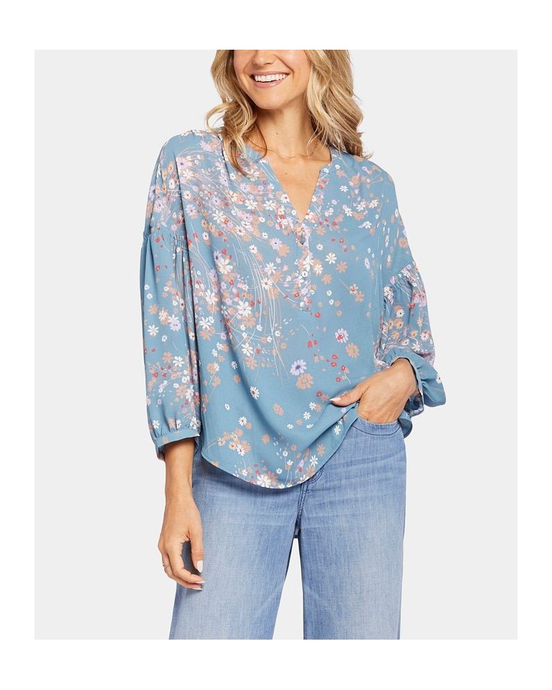 Women's Paulina Peasant Blouse Multi $40.59 Tops