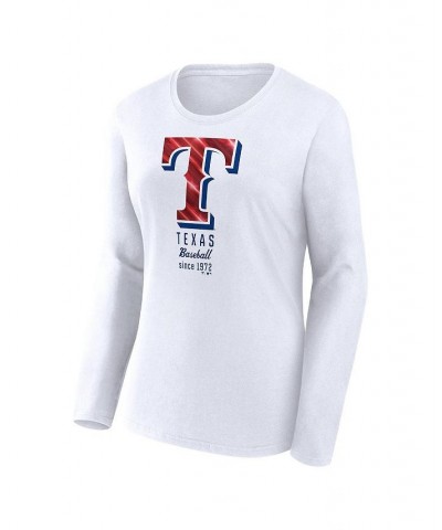 Women's Branded Royal White Texas Rangers Team T-shirt Combo Set Royal, White $28.80 Tops