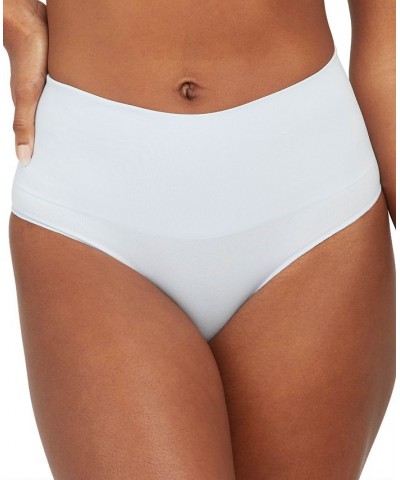 Plus Size Everyday Shaping Panties Brief Blue $16.64 Shapewear