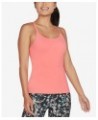 GO Flex Racerback Shelf-Bra Cami Coral $20.38 Bras