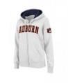 Women's Stadium Athletic White Auburn Tigers Arched Name Full-Zip Hoodie White $26.65 Sweatshirts