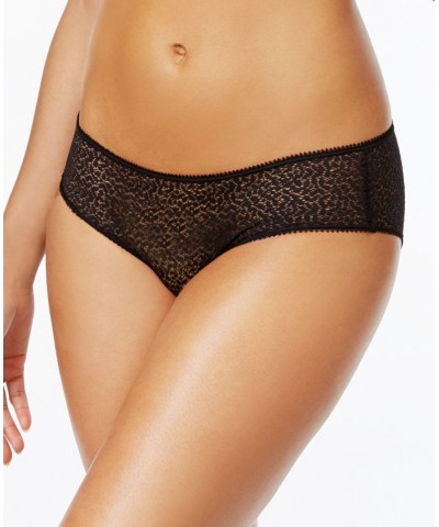 Modern Lace Sheer Hipster Underwear DK5014 Black $10.30 Underwears