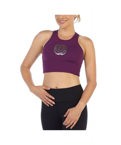 Racerback Sports Bra Purple $39.00 Bras