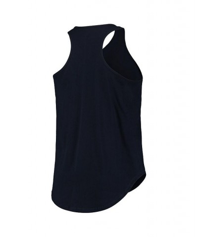 Women's Navy Boston Red Sox Plus Size Racerback Tank Top Navy $18.48 Tops