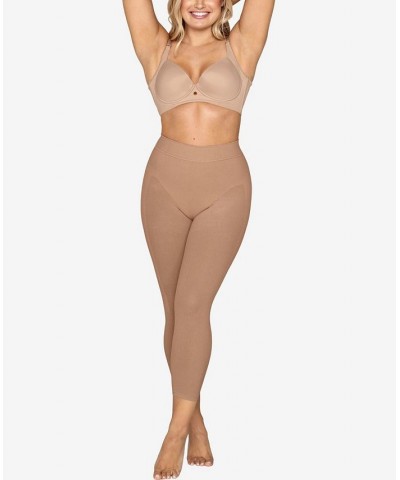 Women's Invisible High-Waisted Capri Shaper Tan/Beige $34.45 Shapewear