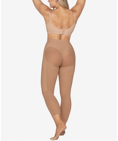 Women's Invisible High-Waisted Capri Shaper Tan/Beige $34.45 Shapewear