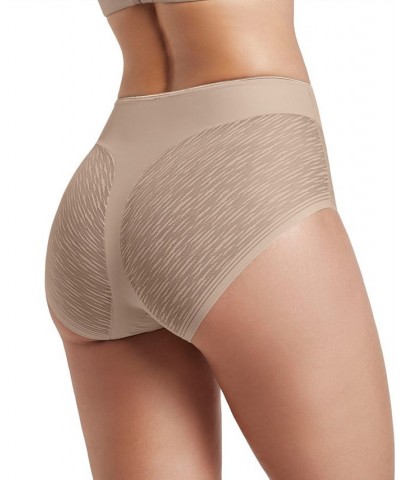 High Waisted Sheer Lace Shaper Panty Tan/Beige $19.35 Panty